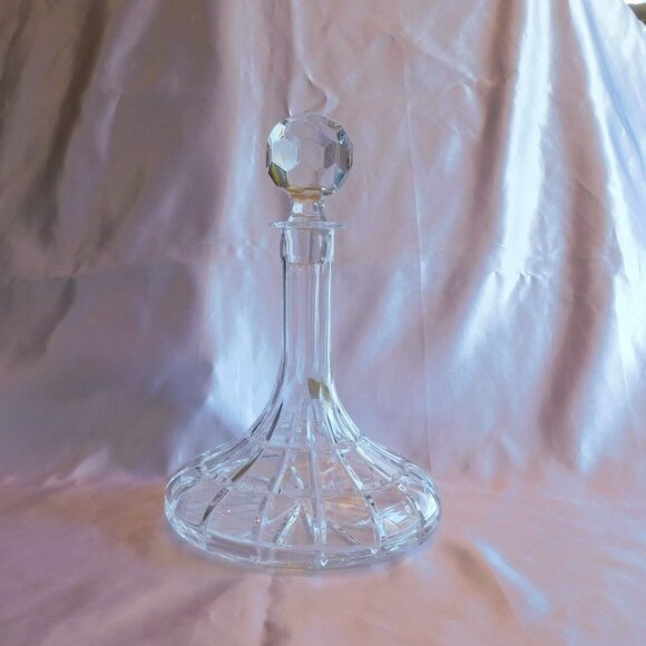 Samobor Cut Crystal Ships Decanter # 21734 - Picture 4 of 6